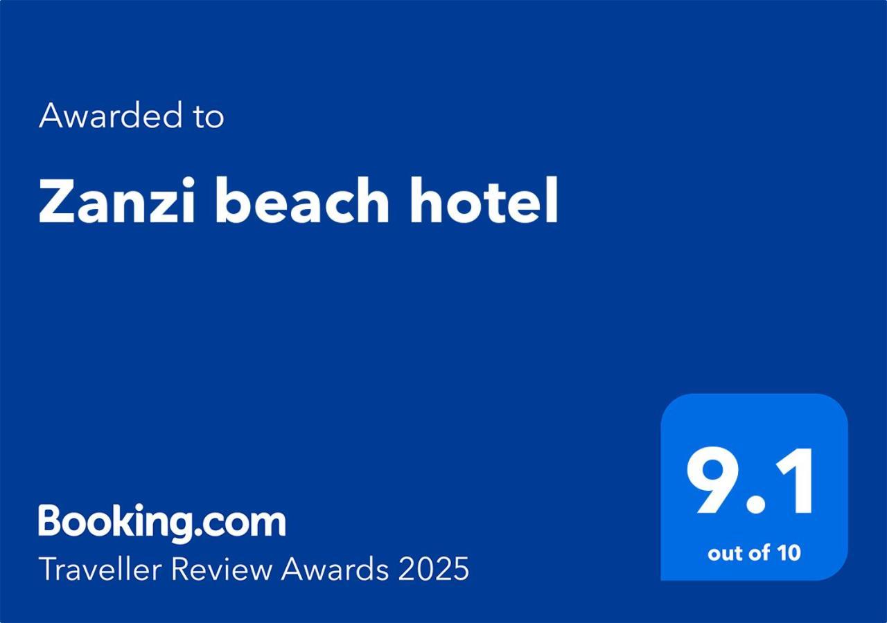 Zanzi Beach Hotel Nungwi Zewnętrze zdjęcie